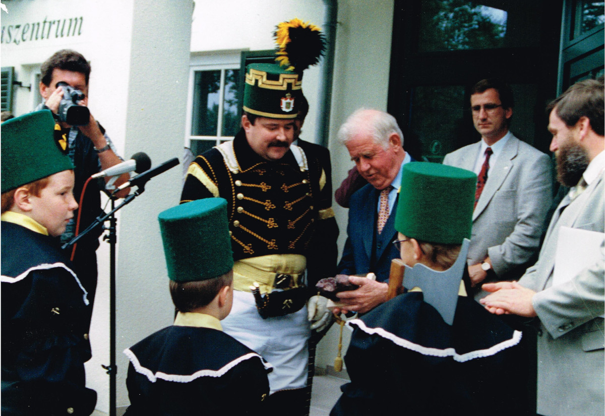 Eröffnung des Tourismuszentrums.